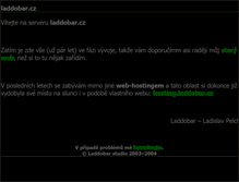 Tablet Screenshot of laddobar.cz