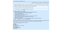 Desktop Screenshot of hosting.laddobar.cz